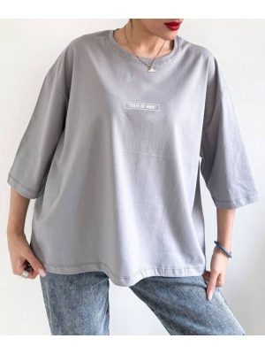 تیشرت باکسی چاپی 7736